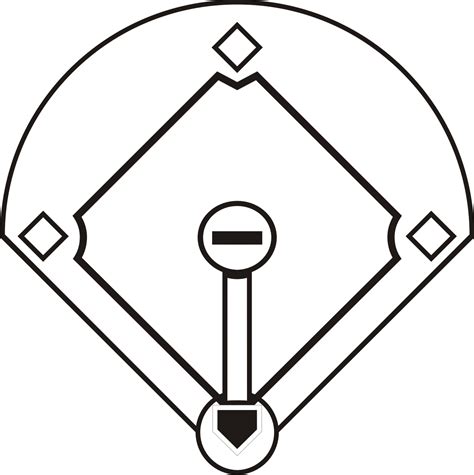 Baseball Diamond Printable
